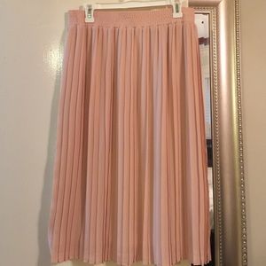 Target Who What Wear pleated skirt